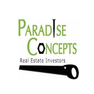Logo of a company called Paradise Concepts which is one of the testimonials